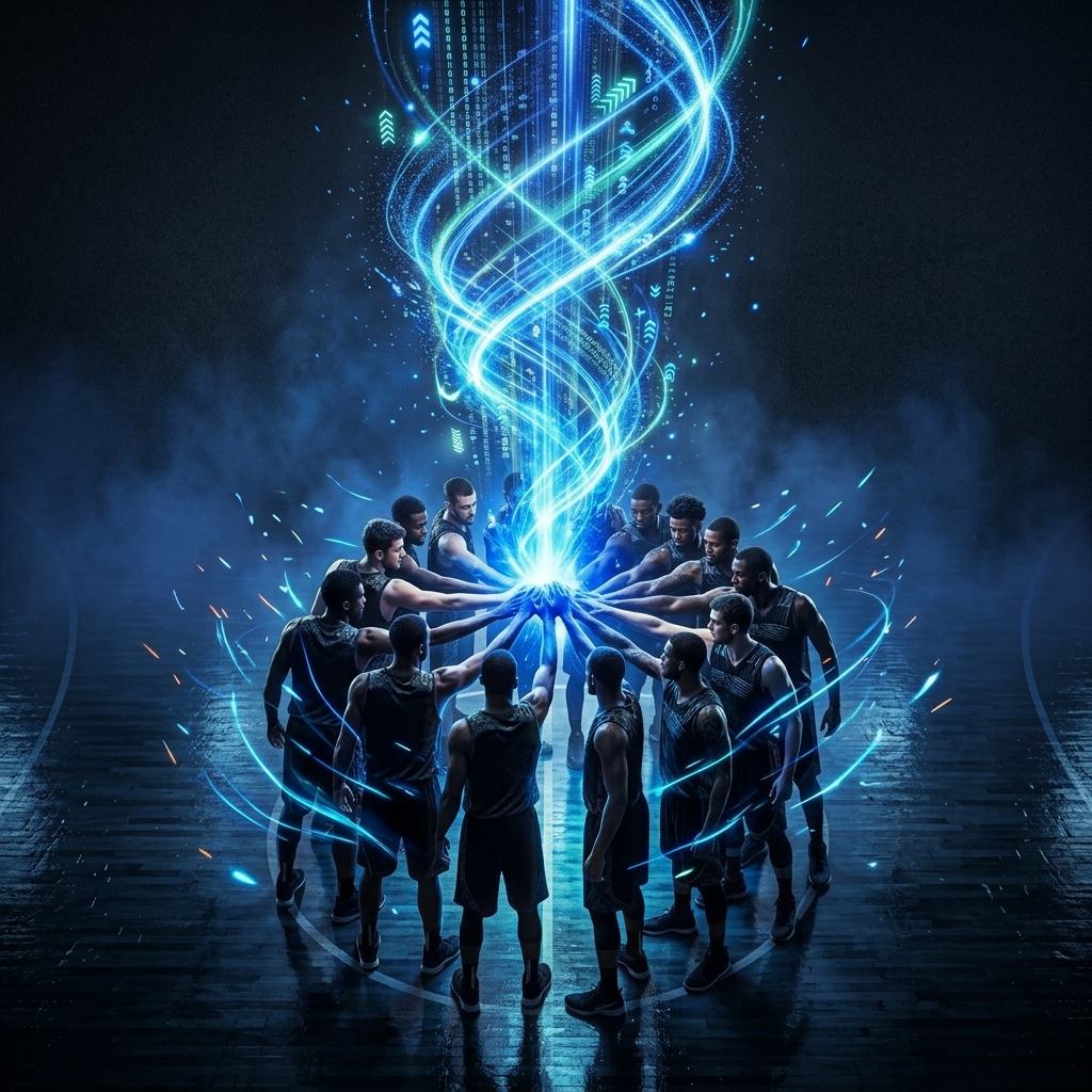 Team united with golden energy